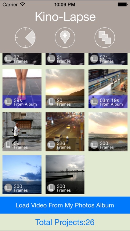 Kino-Lapse, Easiest Time Lapse and Stop Motion App with Filter Effects. screenshot-0