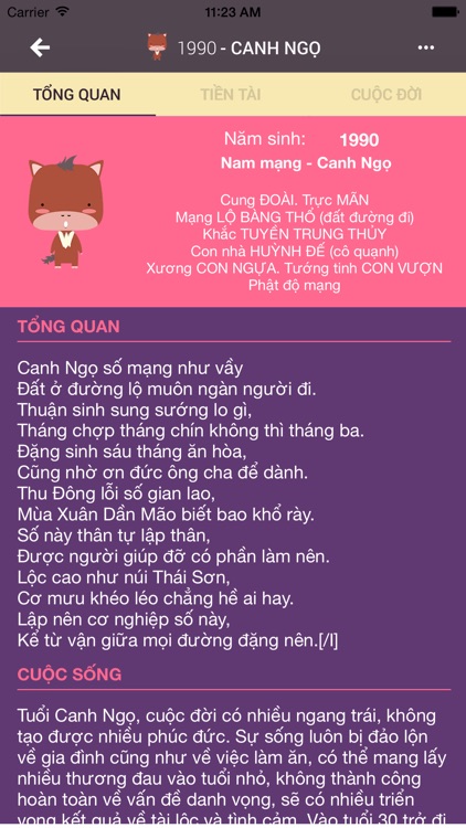 Tử Vi Trọn Đời - 2015