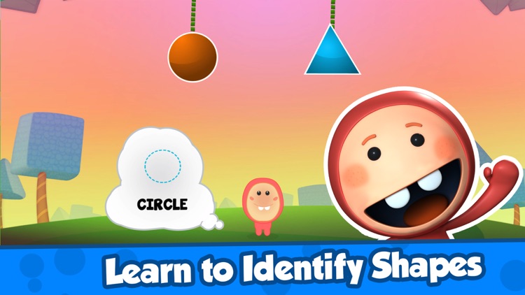 Color Names & Shapes Playtime - Improve Problem Solving Skills by Picking & Identifying Objects for Montessori