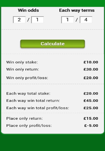 Bet365 Bet Calculator screenshot 2