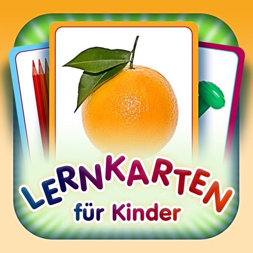 Flashcards for Kids in German - Lernkarten für Kinder Icon