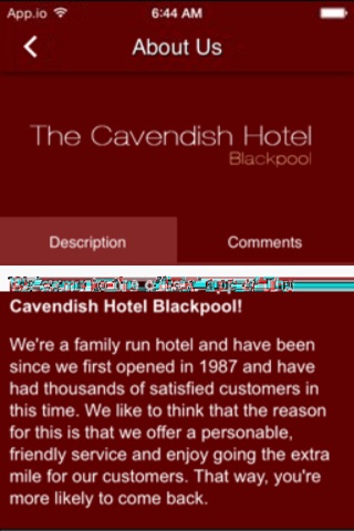 The Cavendish Hotel screenshot 2