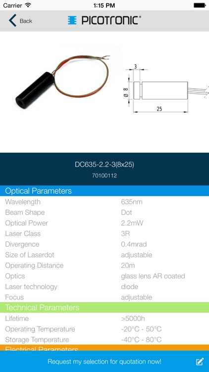 Picotronic Laserfinder