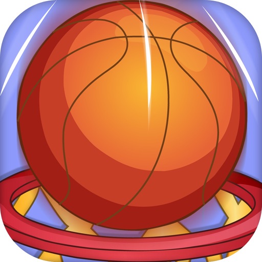 "A Real Crazy Basketball MVP Shooter Game - Move The Air Ring Revenge Catching Challenge" iOS App