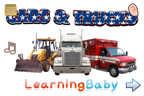 Cars and Trucks - Learning Baby Free screenshot 3