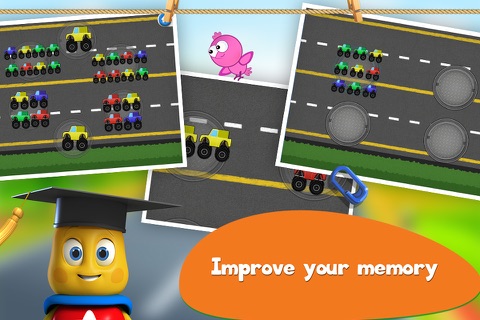 Truck Match- Preschool Math Quantity Activity FREE screenshot 4