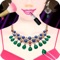 Art Diy Salon-Necklace,Bracelet,Ring,Earrings:Kids Game HD