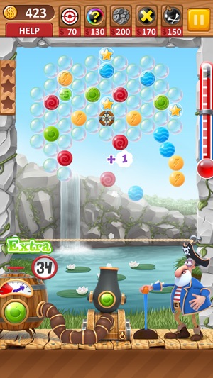 Bubble Shooter Archibald the Pirate(圖4)-速報App