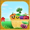 AAA Veggie-Fruity Farm Puzzle Game -- Unleash the heroes in you!!