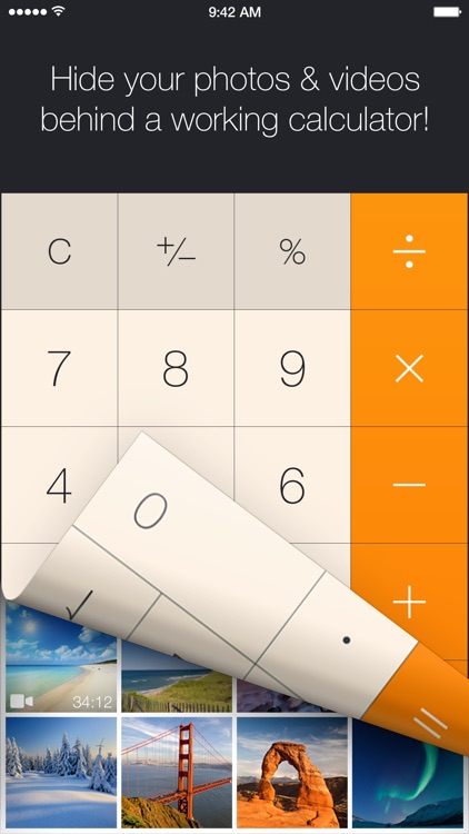 Secret Calculator Pro - Hide photos & videos