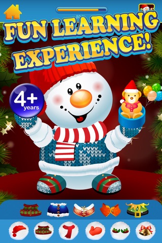 My Frosty The Frozen Snowman Magic Dressing Up Copy Maker Advert Free Game screenshot 2