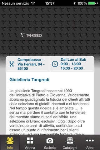 Gioielleria Tangredi screenshot 2