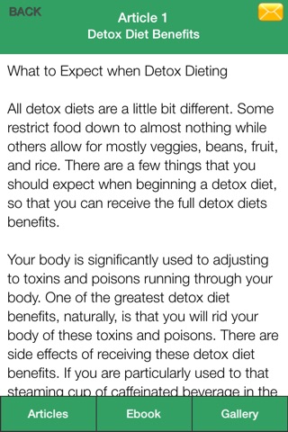 Detox Diet Guide - Learn How to Detox Cleanse Your Body screenshot 4