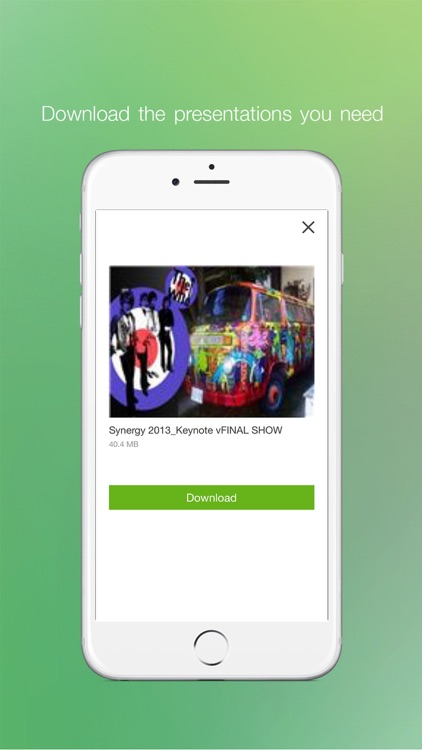 SlideStream: Professional presentation viewer with cloud service access