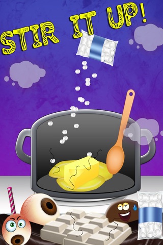Woods Witch Gross Treats Maker - The Best Nasty Disgusting Sweet Sugar Candy Cooking Kids Games for iPhone screenshot 3