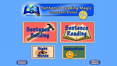 How to cancel & delete Sentence Reading Magic 2 Deluxe for Schools-Reading with Consonant Blends from iphone & ipad 1