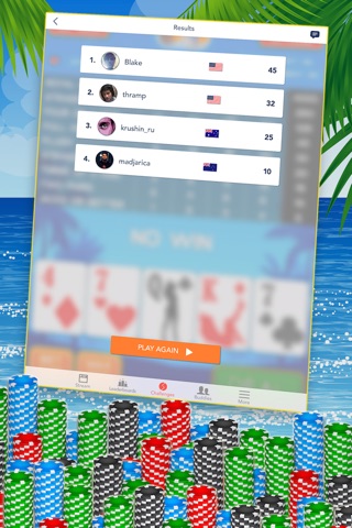 Caribbean Casino Video Poker LIVE - Free World Tournament Jackpot Bonus Card Game screenshot 4