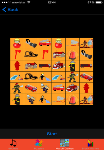 Firetruck Games for Kids- Sounds and Puzzles for Toddlers screenshot 3