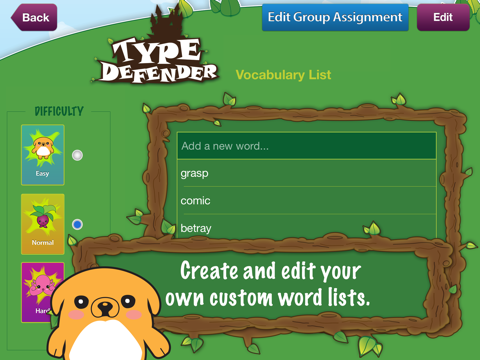 Type Defender - An Educational Spelling & Typing Game For Kids screenshot 3