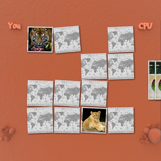 Find Animal Pairs - card matching game to improve your memory icon