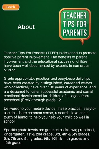 Teacher Tips For Parents screenshot 3