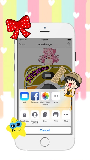 Cute Photo Sticker3(圖5)-速報App