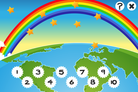 123 Count-ing & Learn-ing Number-s To Ten Kid-s Game-s with Children of the World screenshot 3