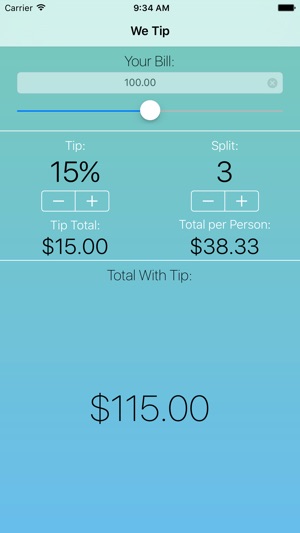 We Tip - Tip Calculator(圖1)-速報App