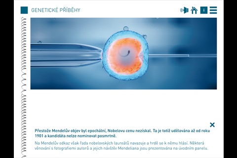 Mendelianum - atraktivní svět genetiky screenshot 3