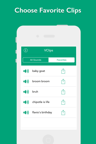VClips - Most popular sound clips on Vine screenshot 2