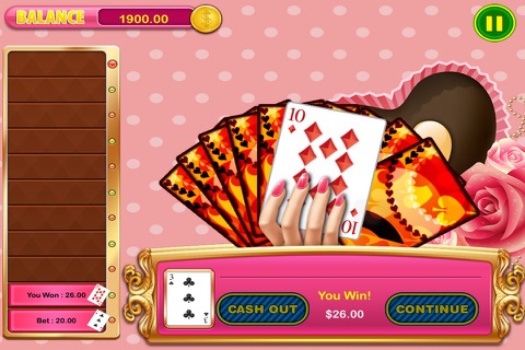 A Sweet Lucky Candy Gummy Hi-Lo Casino Games - Play Big Jackpot Fun Yummy Cookie Cards Blitz Free screenshot 4