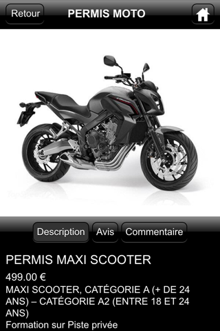 Fiches Moto - CF2Roues screenshot 4