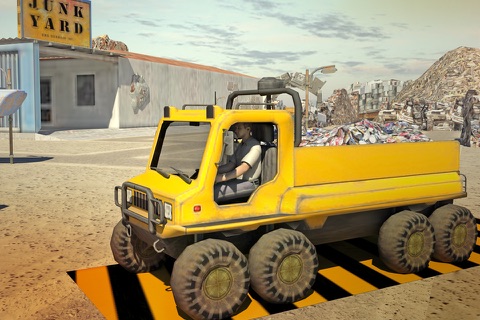Messy Junkyard Driving Simulator screenshot 2