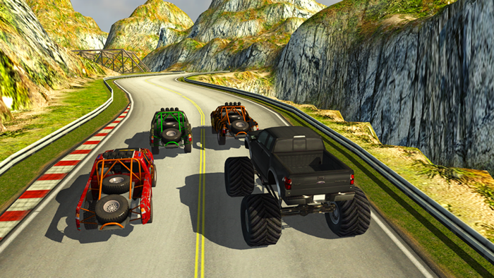 Daredevil Power Trucks Racing