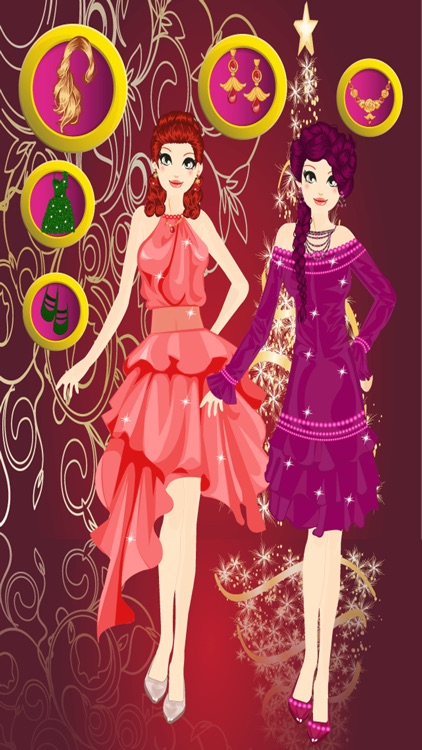 Christmas Dress up game screenshot-4