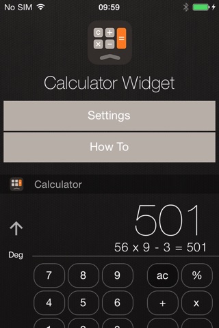 Calculator Widget Pro screenshot 4