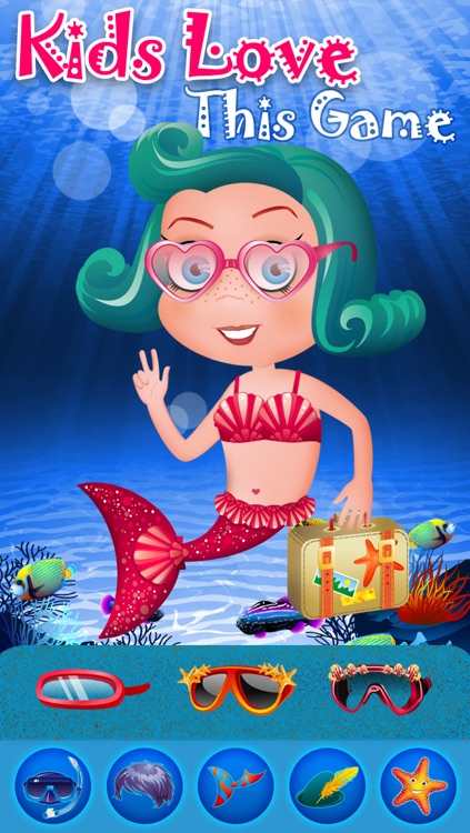 My Little Pop Princess Mermaid Fashion World Dress Up - The Sea Town Paradise Puzzle Game Edition screenshot-3