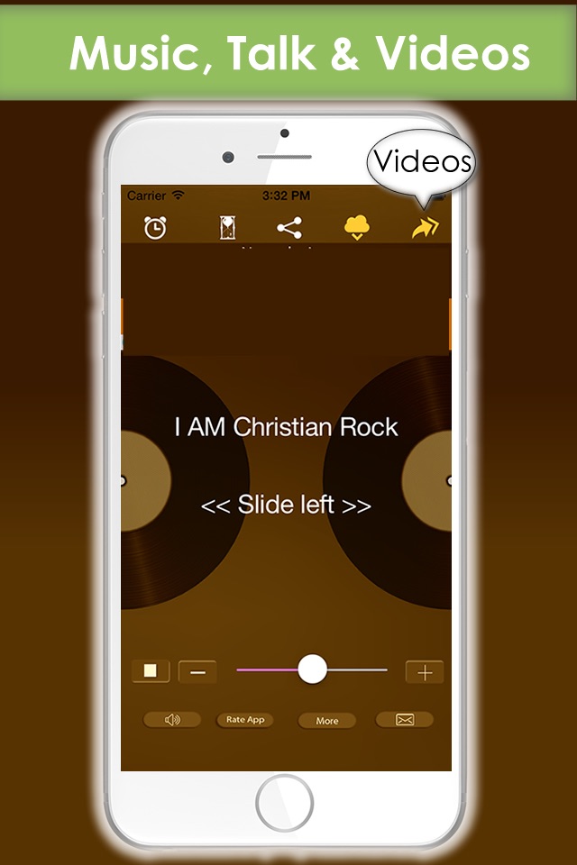 Christian Music, Gospel music and Vatican talk from online internet radio stations broadcasters screenshot 3