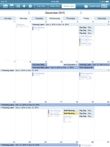 OnSite Calendar Pro screenshot 4