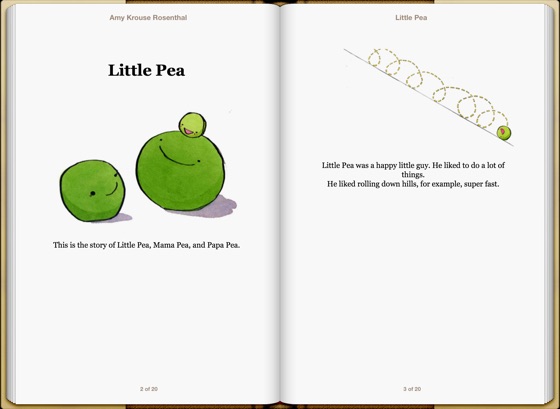 little pea by amy krouse rosenthal