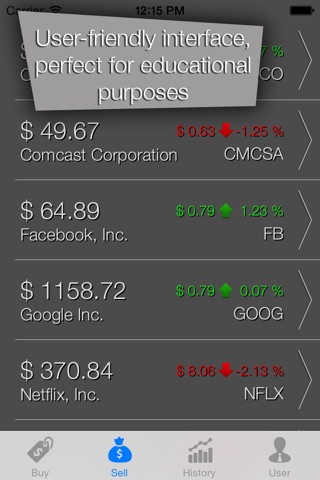 iTrade - Educational Stock Trading screenshot 4