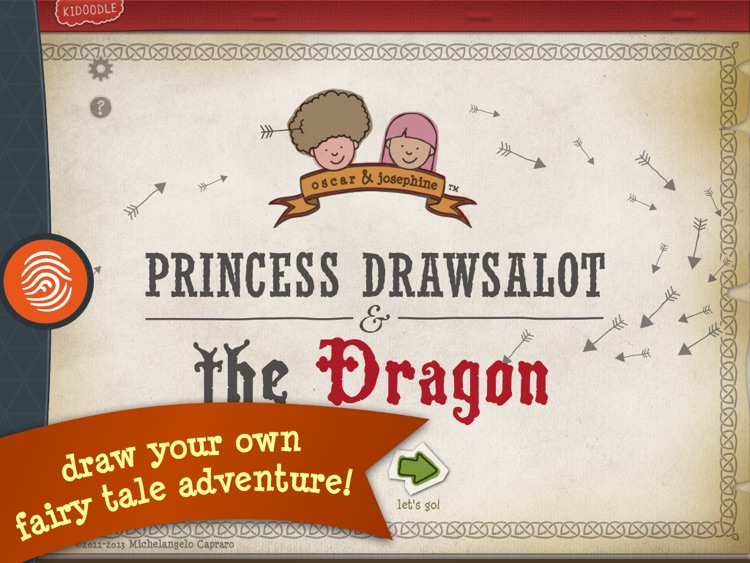 Princess Drawsalot and the Dragon - A Fingerprint Network App