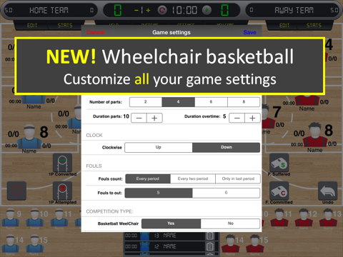 LetsBasket+ [Your Hoop Stats and Score Book, Scoreboard, Timer and Scouting for coach & parents]のおすすめ画像3