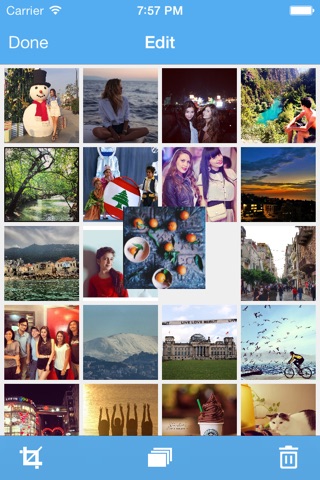 Instaflip - Create video slideshows with photos from your albums or your Instagram account screenshot 3