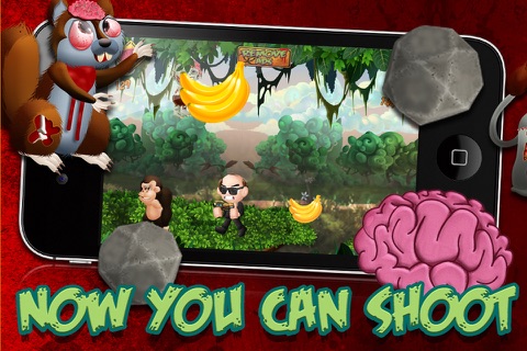 My Animal Zombies and Friends Climb Banana Town Hill HD - FREE Game ! screenshot 2