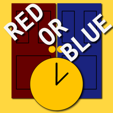 Activities of Red or Blue - The Game of Fast Choices