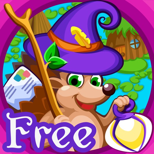 Logic and Spatial Intelligence Free: educational games and IQ training for kids 3-7 years old by Hedgehog Academy Icon