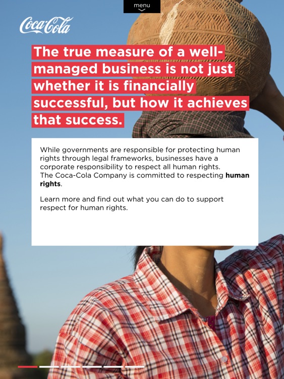 Coca-Cola Human Rights for iPad screenshot-3