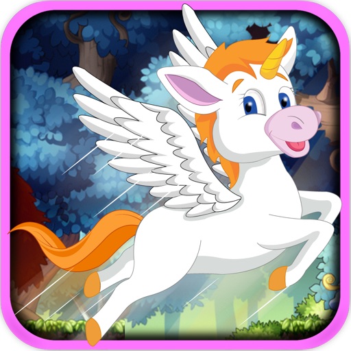 Rainbow Unicorn Jump Race - Jungle Horse Bounce Rush Free iOS App