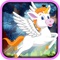 Rainbow Unicorn Jump Race - Jungle Horse Bounce Rush Free